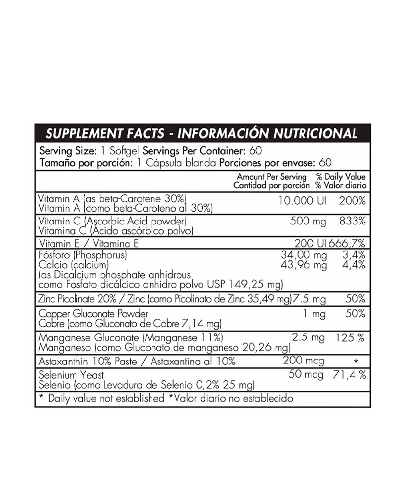 Bioxin with astaxanthin Healthy America 60 caps