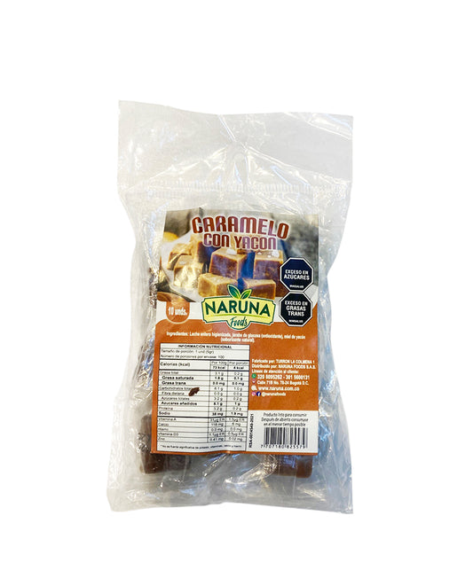 Caramelo de yacon Naruna 10 unds