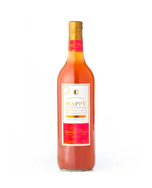Cherry manhattan Happy kombucha 750 ml