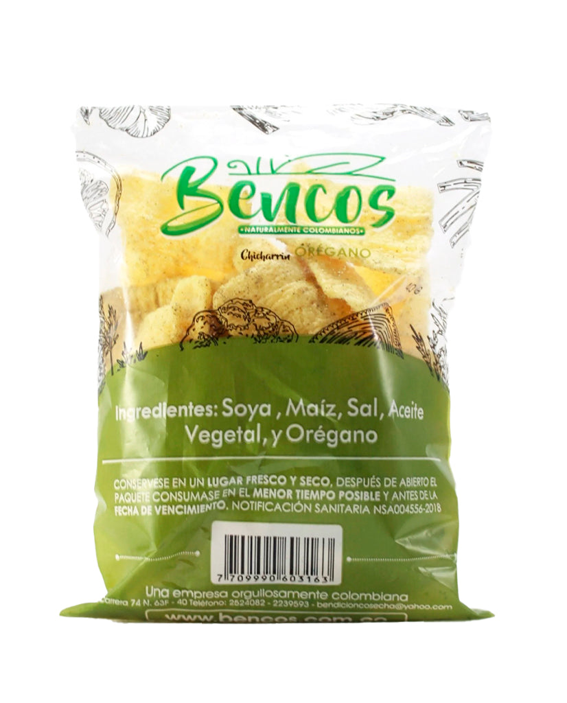 Chicharrin orégano "Bencos" 40 gr