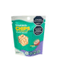 Empaque de chips de chocolate vegano Sinutrenti sin azúcar.