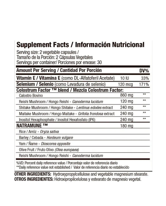 Colostrum factor Medical Green 60 caps