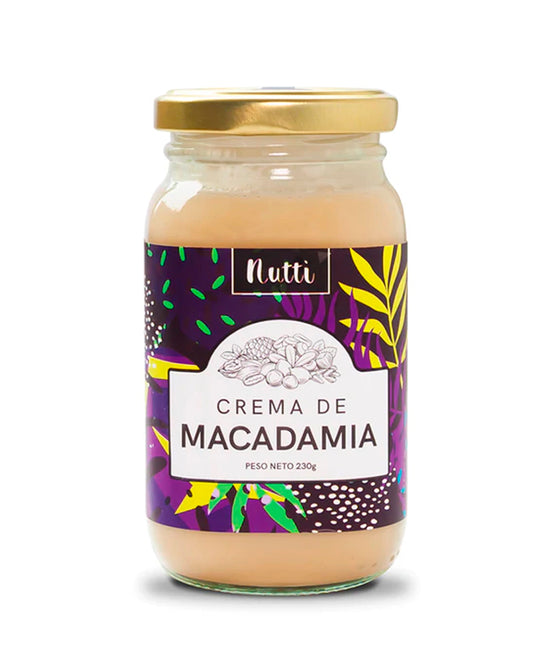 Crema de macadamia Nutti 230 gr