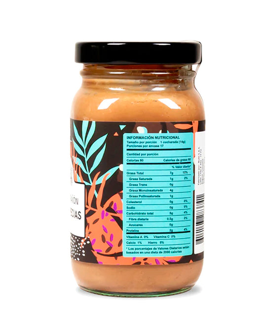 Crema de marañon canela y especias Nutti 240 gr