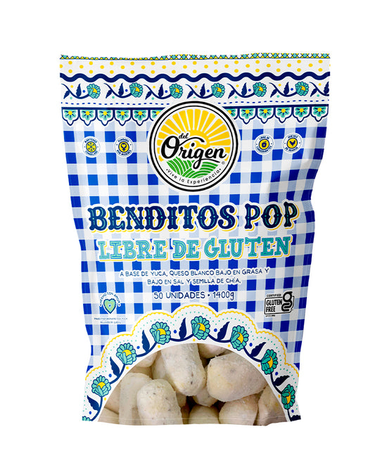 Deditos pop "Del origen" 50 unds Sin Gluten