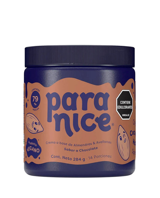 Frasco de Cocoa Cream Paranice esparcible de cacao suave.