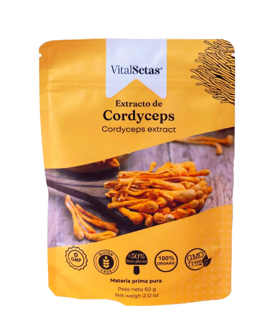 Extracto de Cordyceps Vital Setas 60 gr