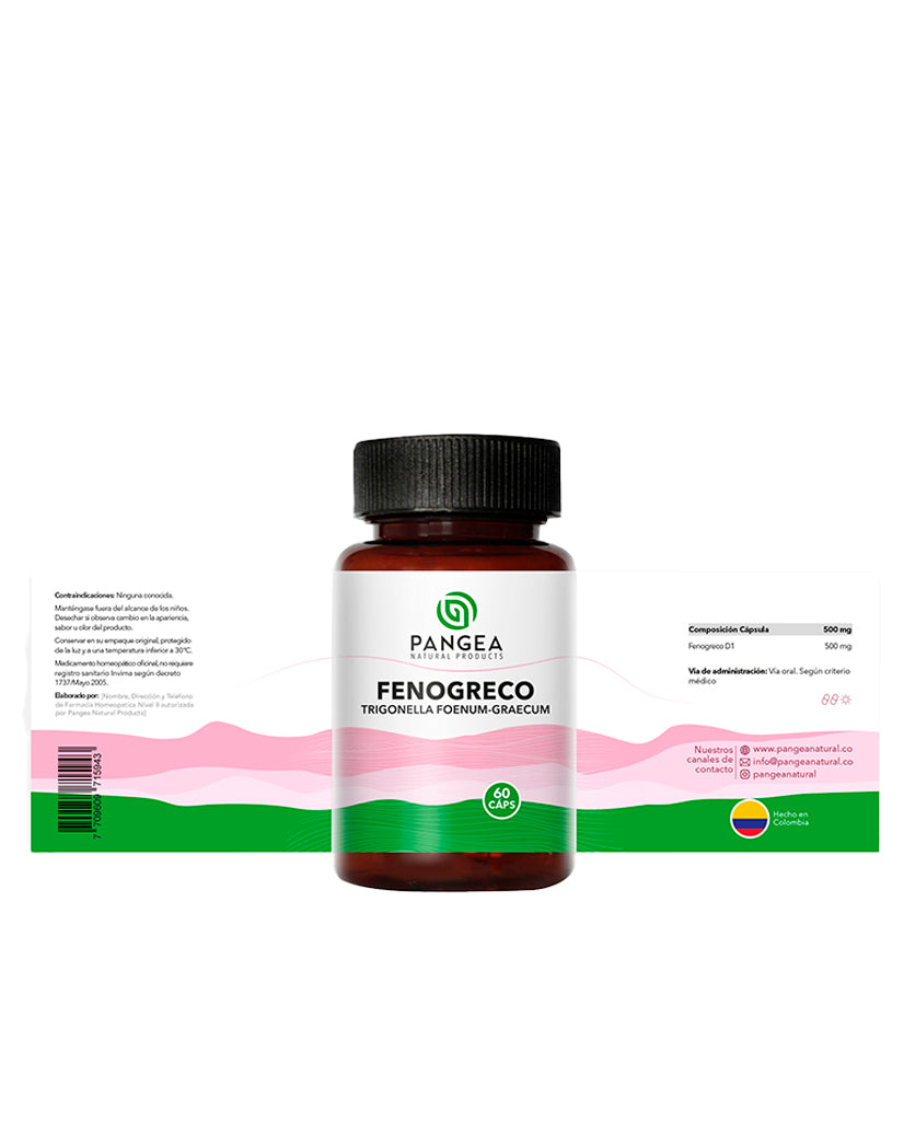 Fenogreco cápsulas frasco x 60 caps de Pangea