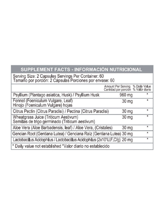 Fibaxil (Fibra) Healthy america 120 caps