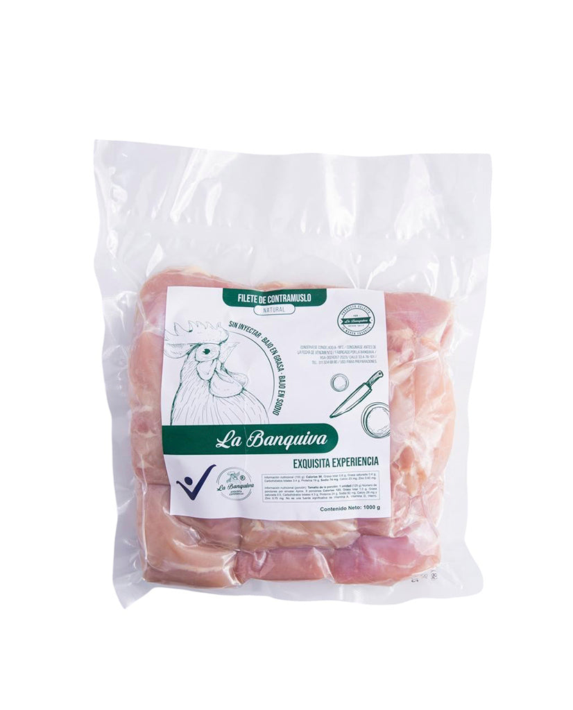 Pollo contramuslo "La banquiva" 1000 gr