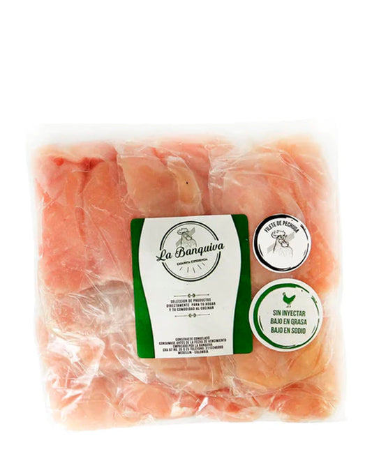 Filete de pechuga natural La banquiva 1000 gr