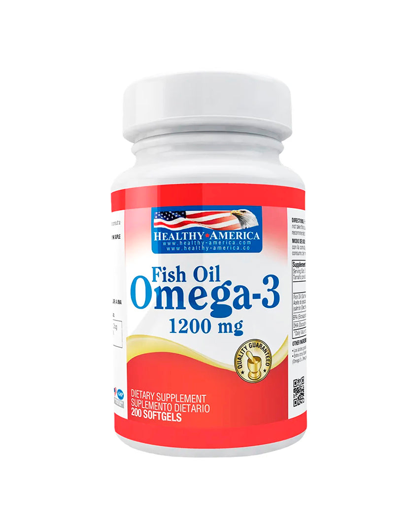 Fish oil omega 3 Healthy america 200 caps