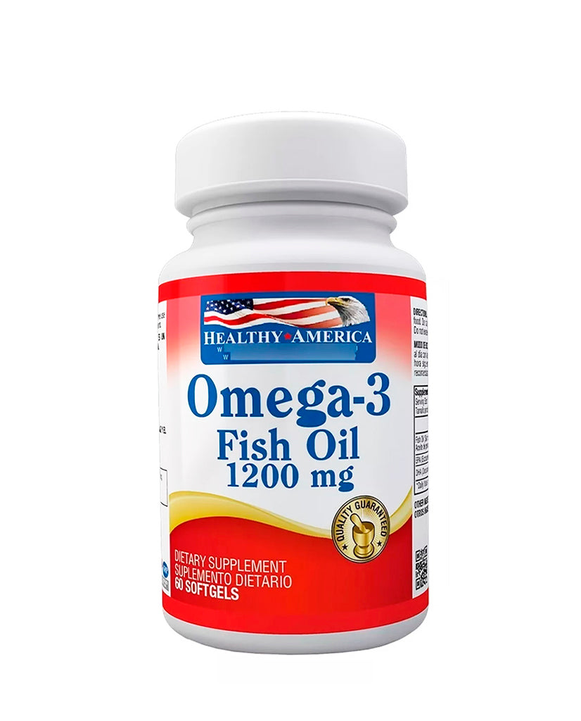 Fish oil omega 3 Healthy america 60 caps