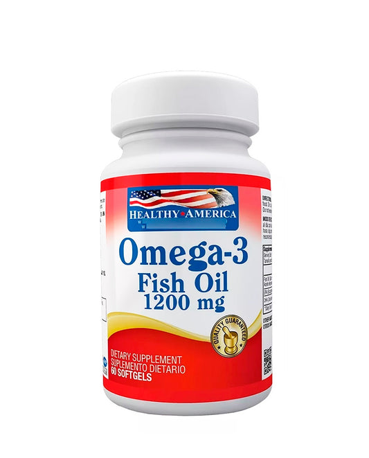 Fish oil omega 3 Healthy america 60 caps