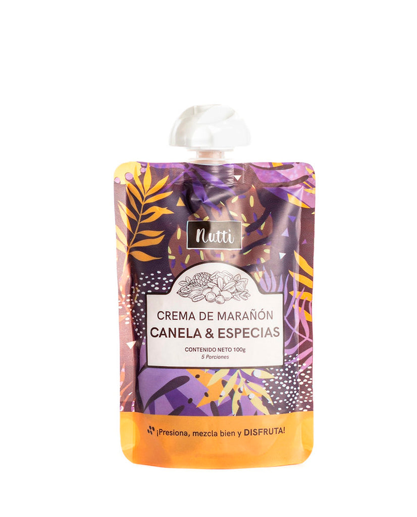 Flexible de marañon canela y especias Nutti 100 gr
