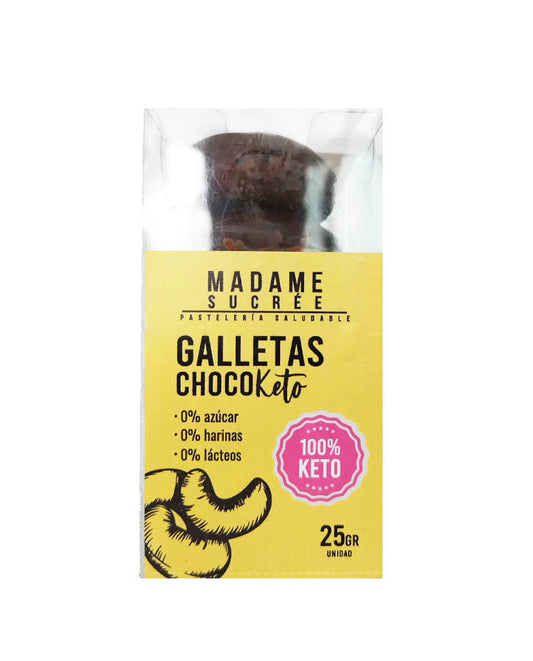 Galletas choco keto Madame sucree 6 unds
