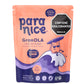 Granola con chips de chocolate real de la marca Paranice.