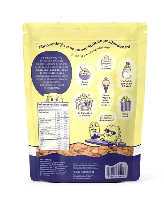 Granola orange vainilla Why not 300 gr