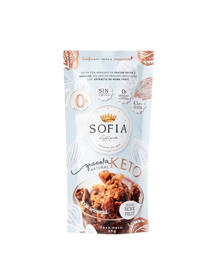 Granolita keto natural Sofia Jaramillo 35 gr