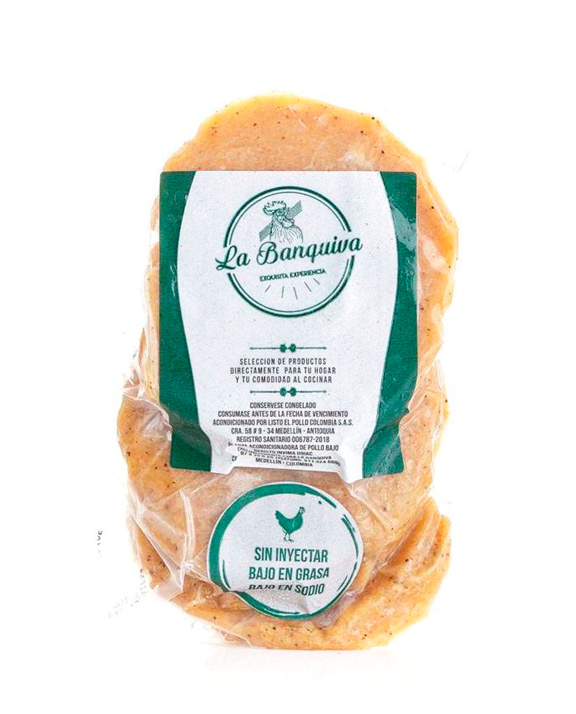 Hamburguesa de pollo La banquiva 3 unds