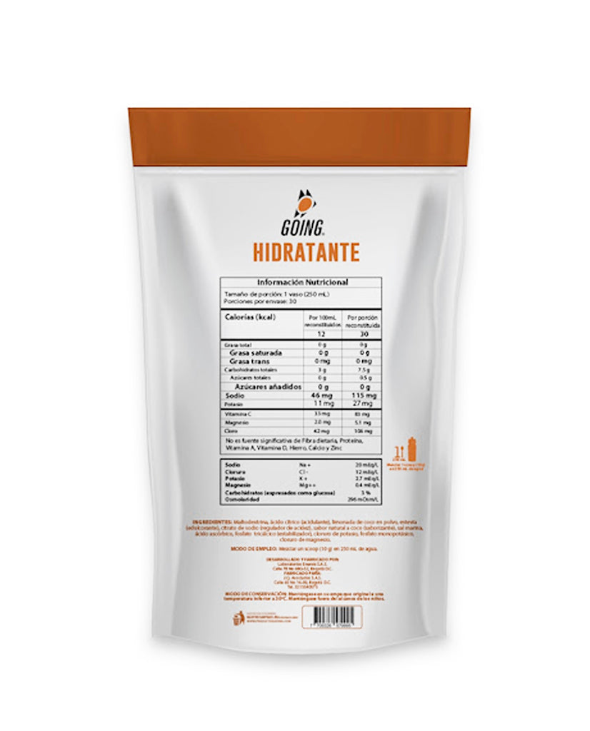Hidratante limonada de coco "Going" 300 gr