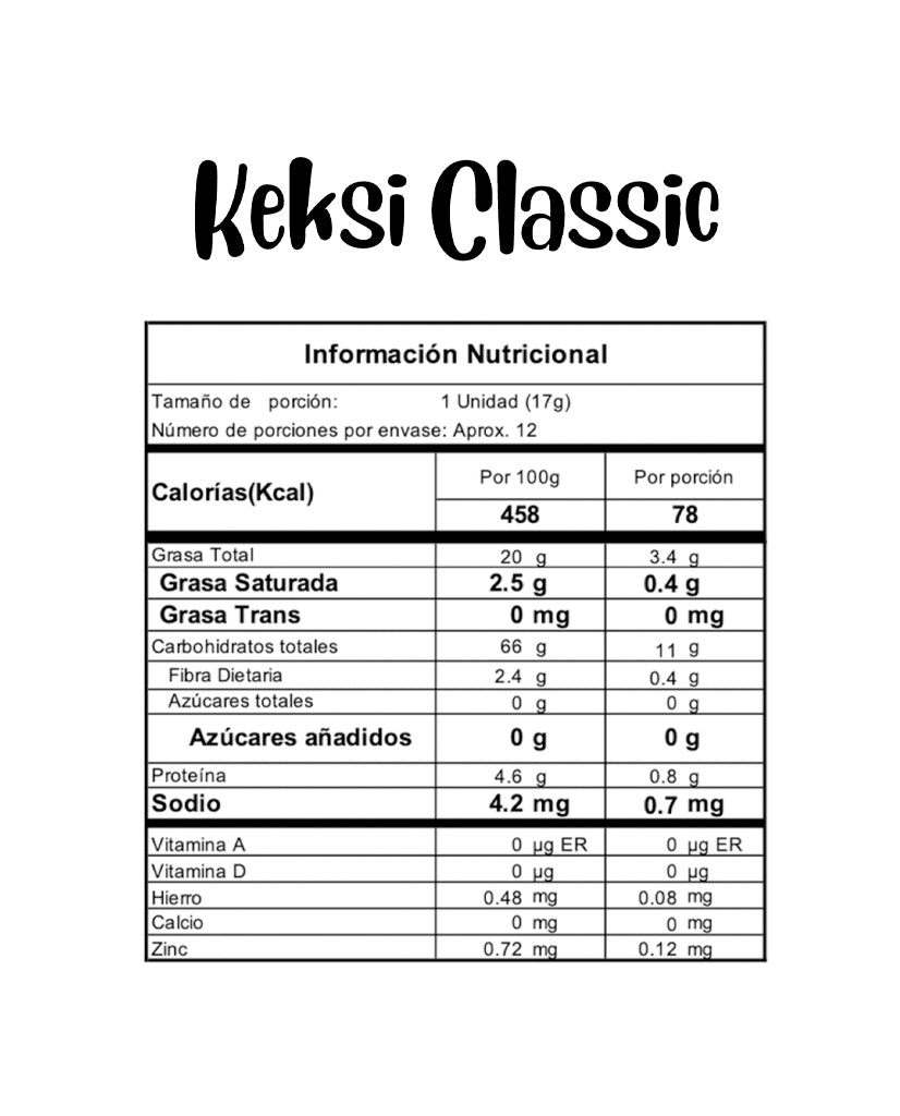 Keksi classic Reborn 200 gr (Galletas)