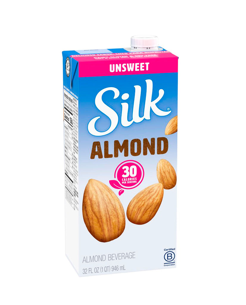 Leche de almendra 30 calorías "Silk" 946 ml