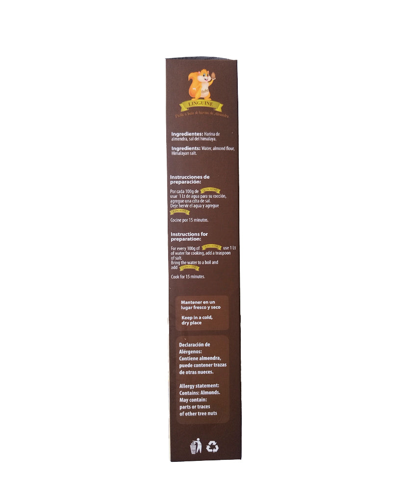 Linguine Almendra "Badem" 250 gr Sin Gluten