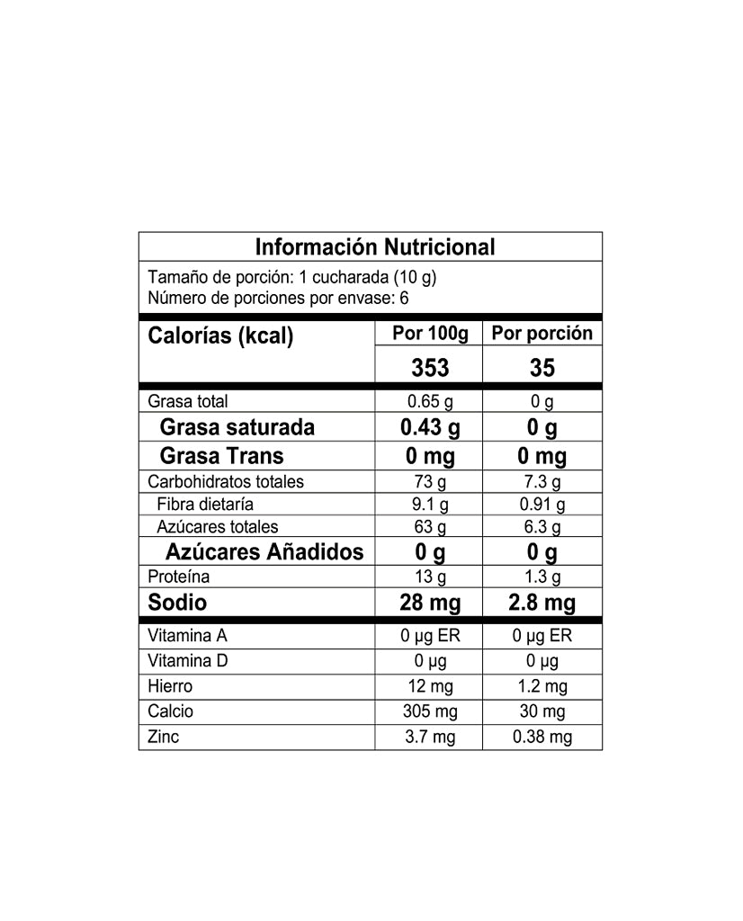 Maca en polvo Naturela 100 gr