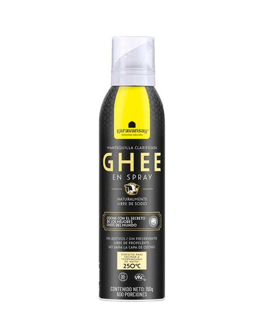 Mantequilla clarificada en spray ghee Karavansay 150 gr