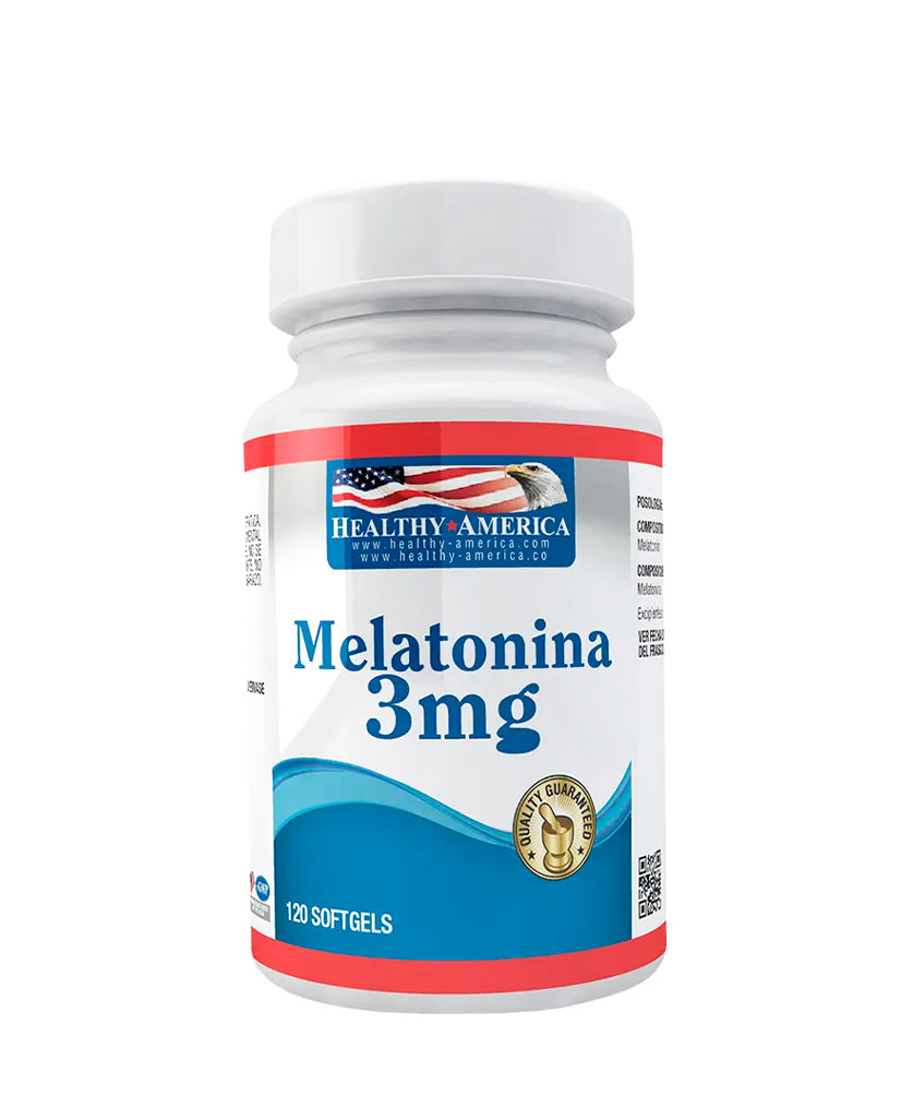 Melatonina Healthy America 120 caps