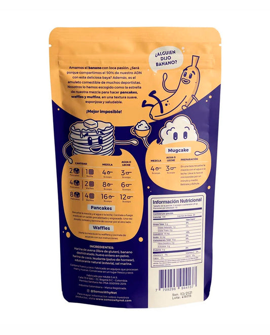 Mezcla banano Why not 300 gr Sin Gluten