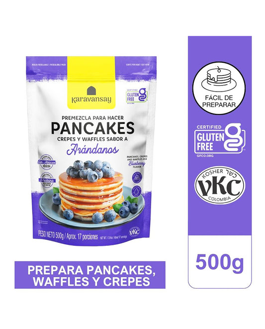 Mezcla para pancakes de arándanos Karavansay 500 gr