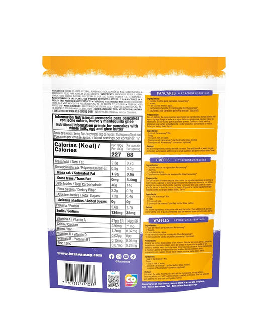 Mezcla para pancakes de arándanos Karavansay 500 gr