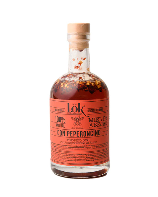 Miel con peperoncino Lok 500 ml