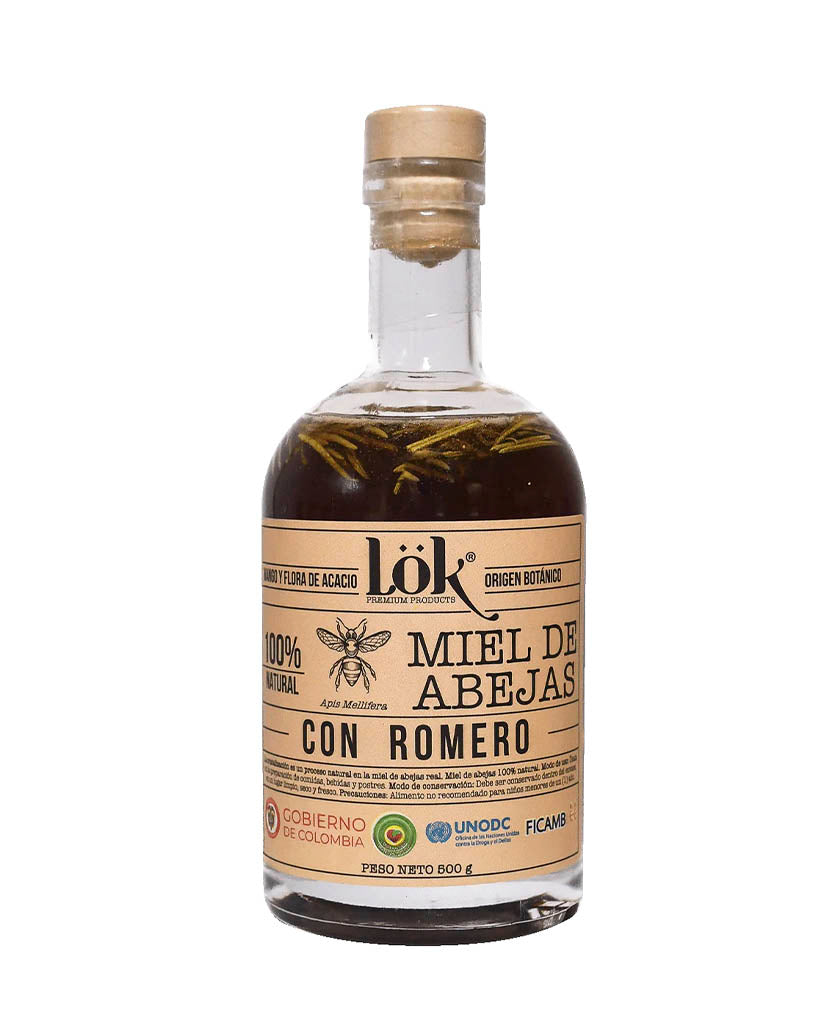 Miel de abejas con romero Lok 500 gr