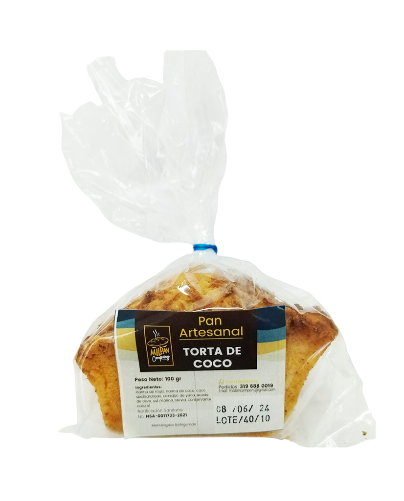 Mini torta de coco Mildan 100 gr