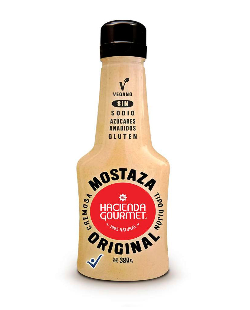 Mostaza original "Hacienda Gourmet" 400 gr