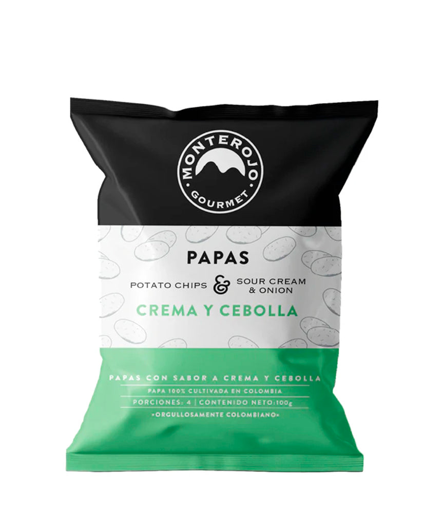 Papas cebolla y crema "Monterojo"