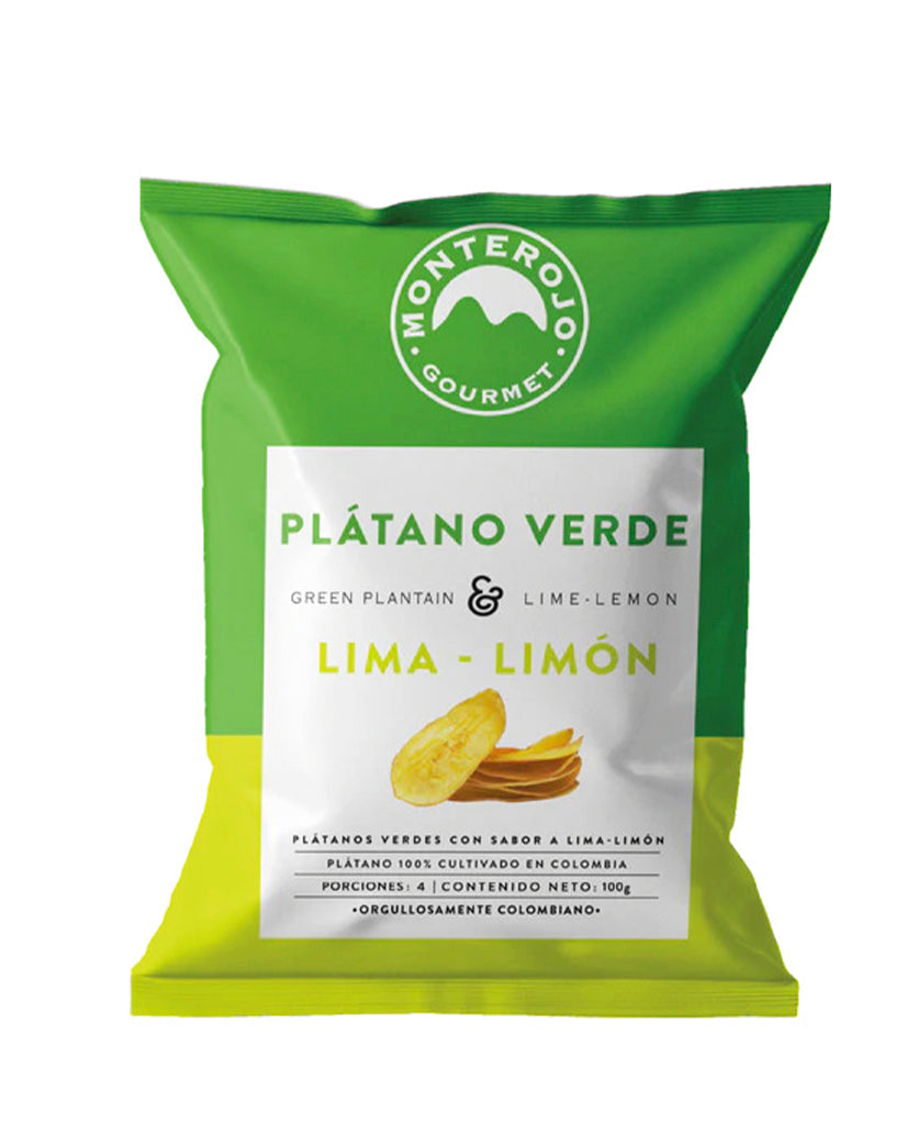 Plátano verde lima limón "Monterojo"