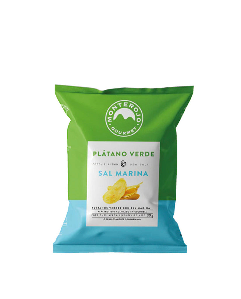 Plátano verde sal marina "Monterojo"