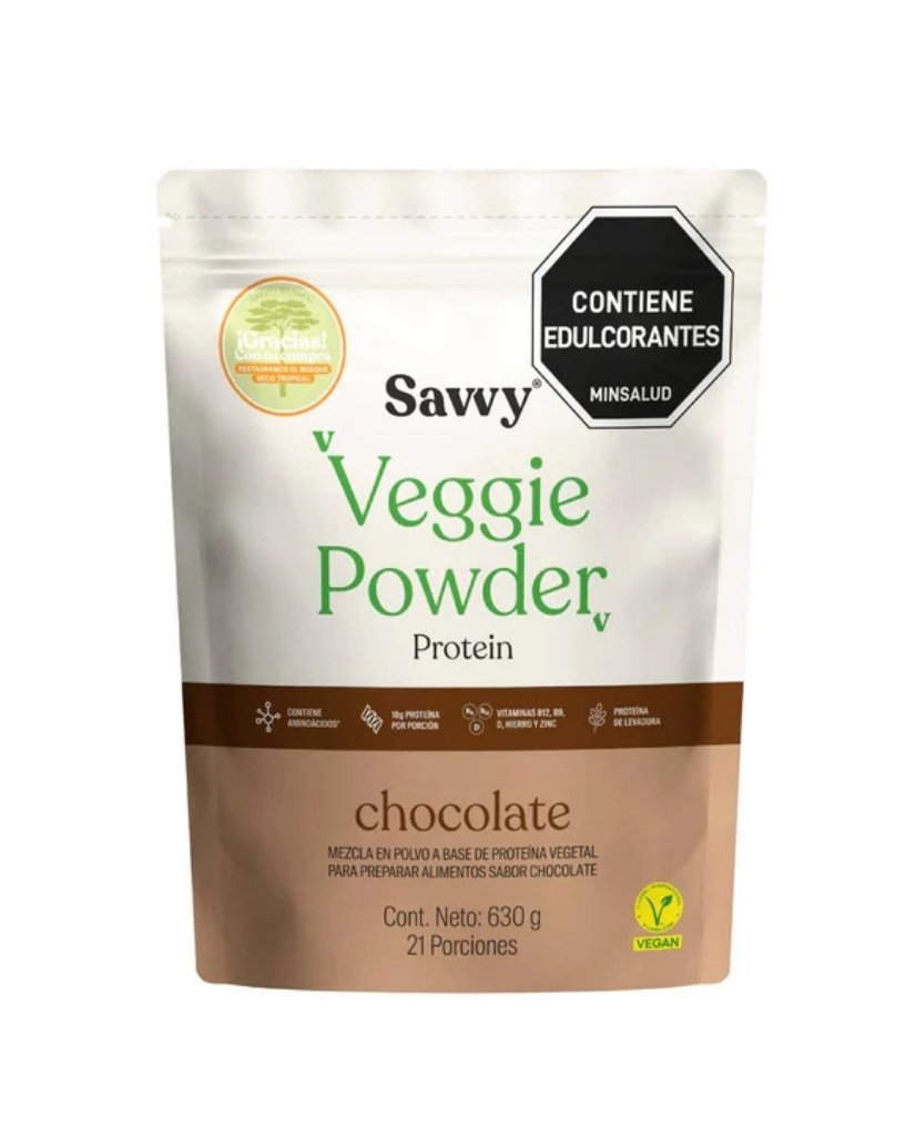 Proteína vegetal de chocolate Savvy