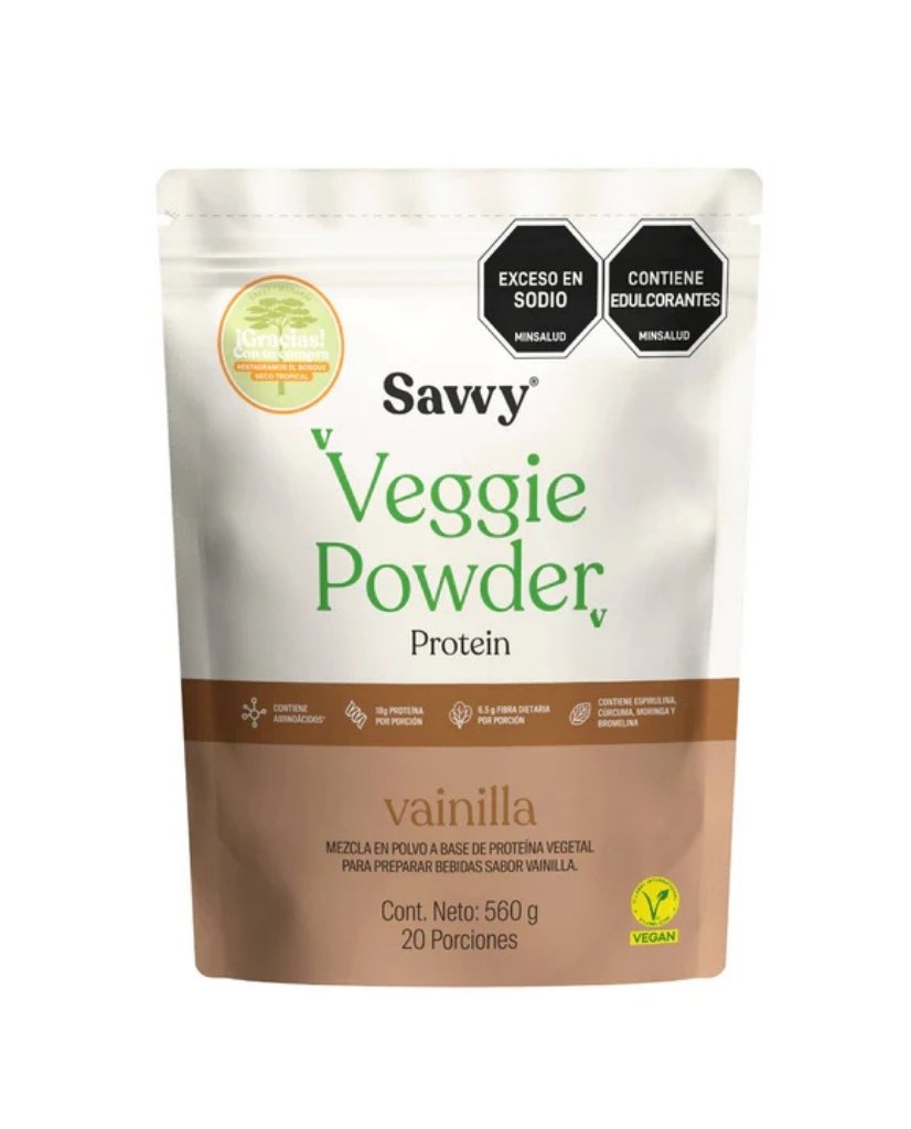 Proteina Veggie Power Vainilla Savvy