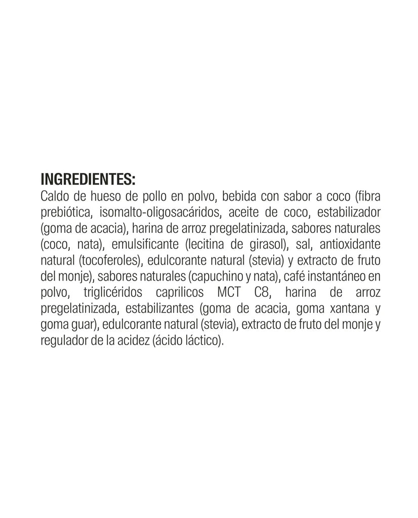 Proteína bone broth power Cappuccino Savvy 3