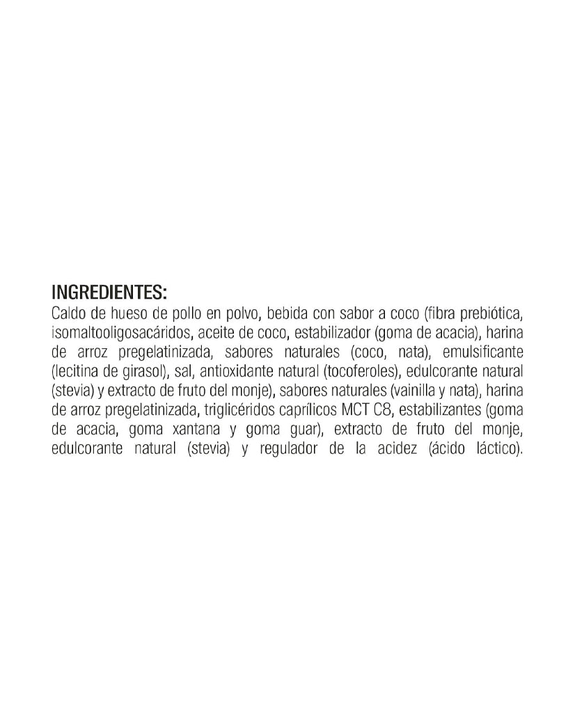 Proteina bone broth power vainilla caramel Savvy 560 gr