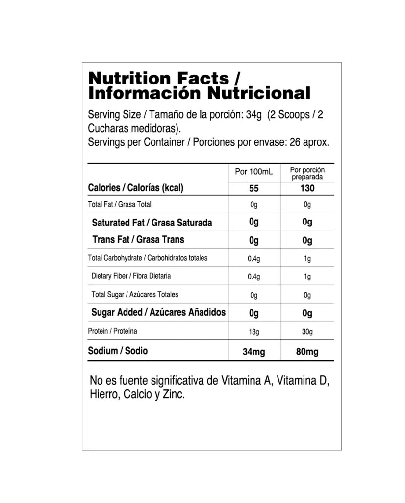 Proteina isolate gourmet coockies y cream Vitanas 2 lb