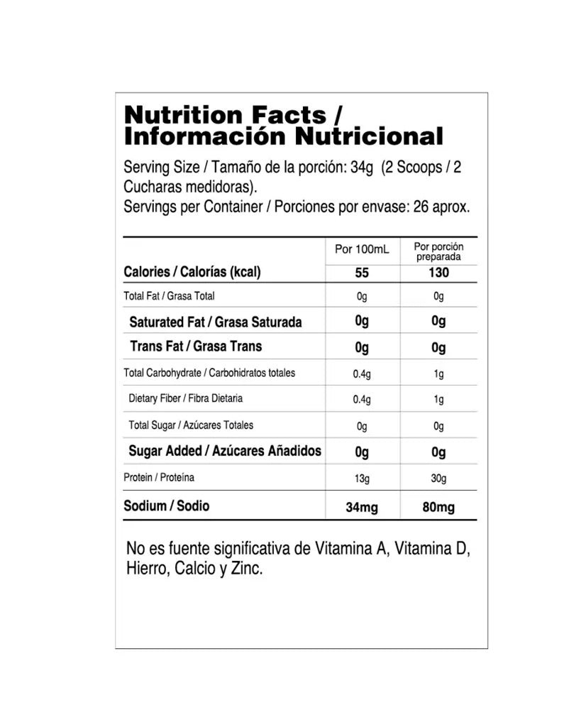 Proteina isolate gourmet vainilla Vitanas 2 lb