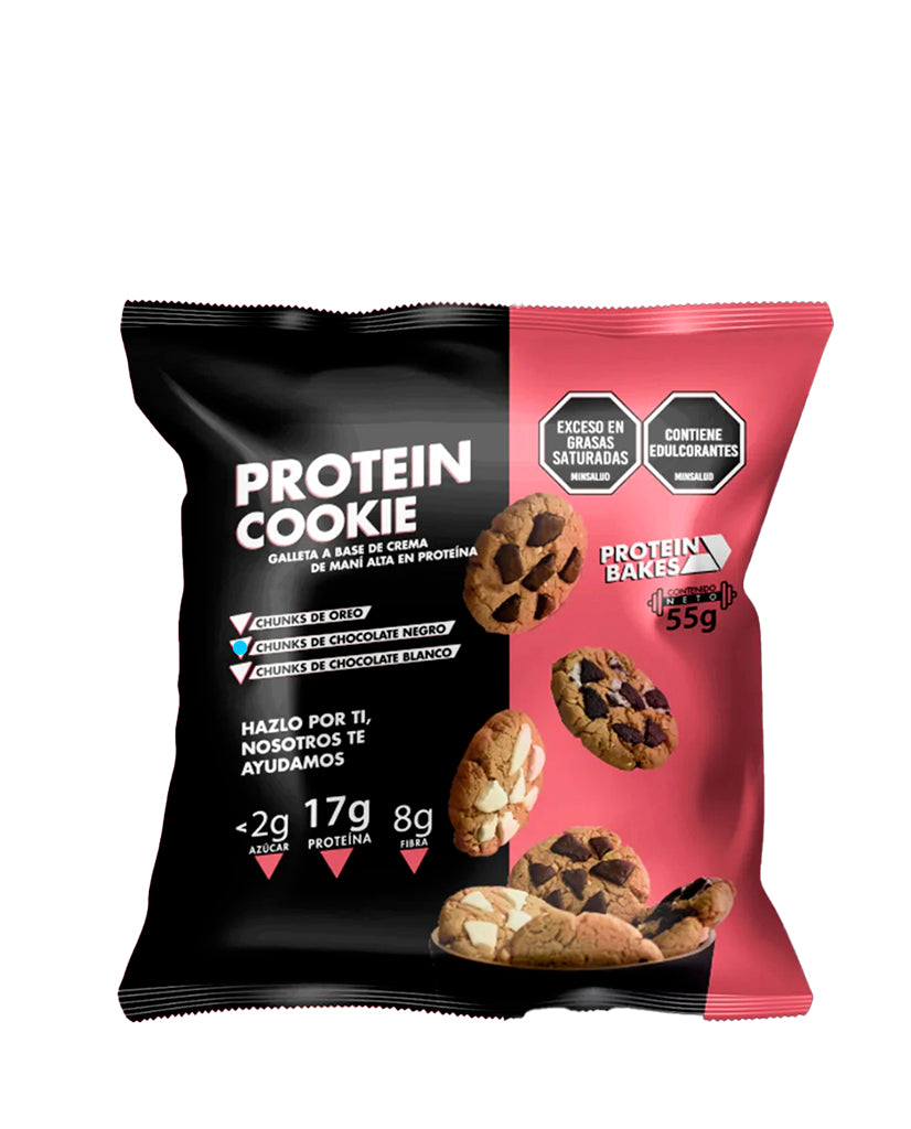 Protein cookie chocolate negro Protein bakes 55 gr