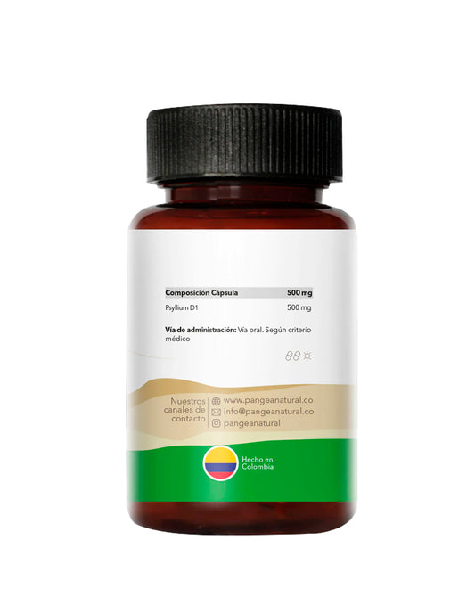 Psyllium cápsulas frasco x 60 Pangea
