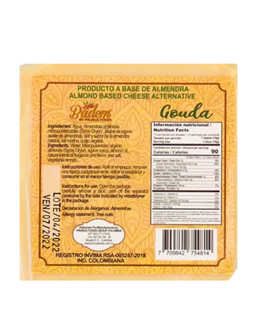 Queso gouda tajado Badem 250 gr